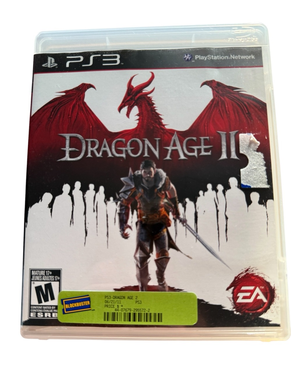 SONY PS3 Dragon Age II PlayStation Video Game